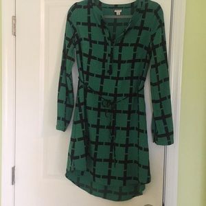 Fun green and black dress!
